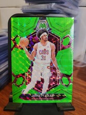 2023-24 Panini Mosaic Jarrett Allen #21 Fluorescent Green Mosaic Prizm CAVS 6/10