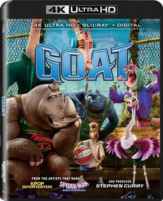 GOAT [New 4K UHD Blu-ray] Ltd Ed, With Blu-Ray, 4K Mastering, Digital Copy