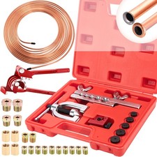 3/16" Brake Line Repair Kit Double Single Brake Line Flaring Tool Kit 1/4"...