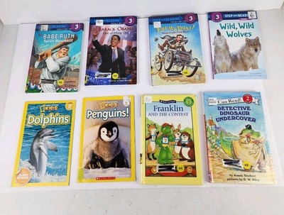Lot of 13 Level 1, 2, 3 Readers Books Step into Reading I Can Read Scholastic 