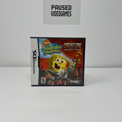 SpongeBob SquarePants Creature from Krusty Krab Nintendo DS (CIB)