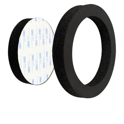 2PCS 6.5'' inch Car Audio Universal Speaker Insulation Ring Soundproof Cotton Pad