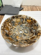 Fregadero de piedra natural, lavabo de baño de mármol, lavabo de lujo hecho a mano