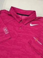 Nike TPC Sawgrass Camo Golf Polo Men Size Small