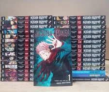 Jujutsu Kaisen Manga Vol. 0-28 (29 books) English Complete Set