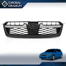 Fits 2012-14 Subaru Impreza Front Upper Bumper Grille Honeycomb Grill 91122FJ000