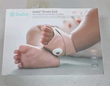 Owlet Dream Sock FDA-Cleared Smart Baby Monitor Track Live Pulse Rate - Rose™