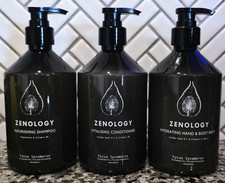BUNDLE 3 Pack Zenology Fycus Sycomorus Shampoo, Conditioner, Hand  Body Balm