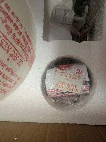 HINKLEY LIGHTING WARBY MEDIUM ORB LED PENDANT LIGHT 3744HB-WH 14" MCM HER-BRASS - Picture 8 of 10