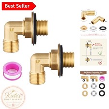 Polished Brass Wall Mount Faucet Kit: 90-Degree Design for Prep  Utility Sinks