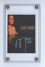 Maren Morris Autographed Trading Card Sized Signed Cut ACOA