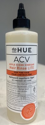dpHUE - ACV Apple Cider Vinegar Hair Rinse LITE - For Fine Hair - 8.5 Oz Sealed