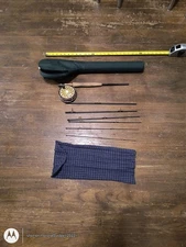 Fly Fishing Rod " Custom 7 pc by " Duncan" Compac#47 Reel 6/7 wt) With Case !!