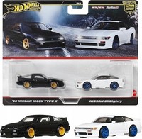 Hot Wheels Premium Culture Car 2Er-Pack – 96 Nissan 180SX Type-X / Nissan Silvia