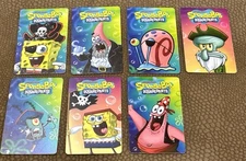 LOT 7 Andamiro Arcade Cards SpongeBob SquarePants Pirates Bikini Bottom Gatti’s