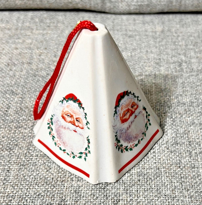Vintage Jasco Festive Fragrant Santa Potpourri/Pomander Christmas Ornament
