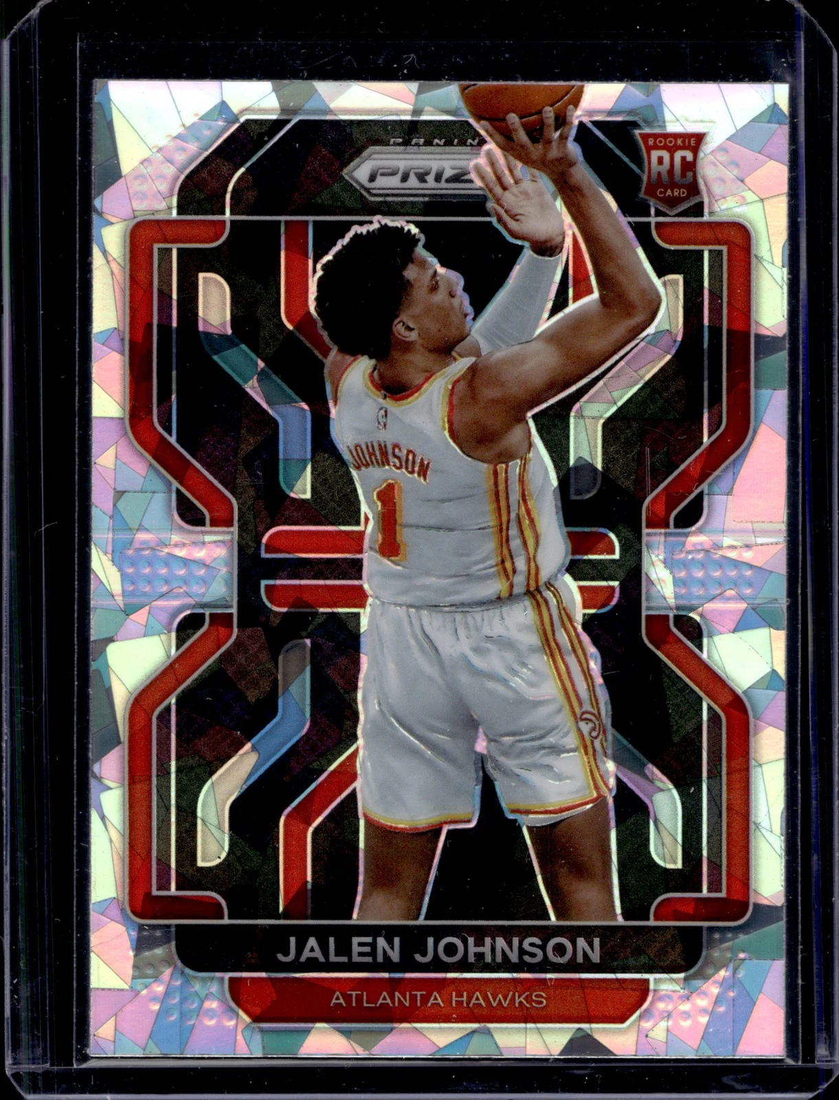 2021-22 Panini Prizm #305 Jalen Johnson Ice
