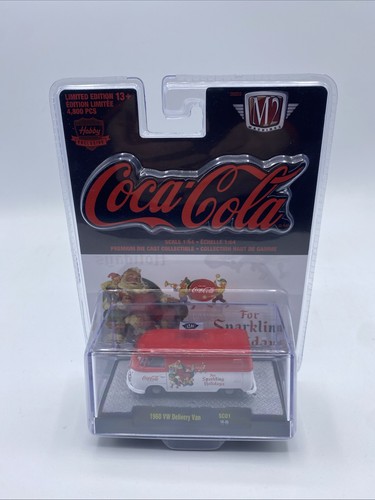 M2 Machines Coca Cola 1960 Volkswagen Delivery Van SC01 Limited Edition 18-35 - Picture 1 of 5