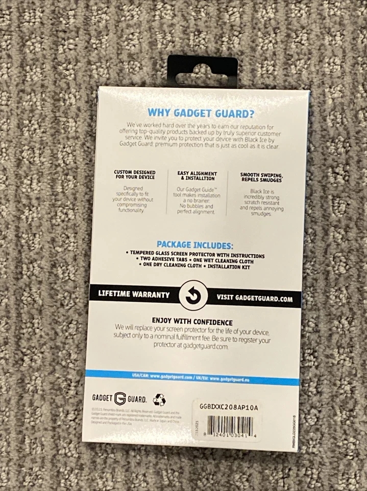 Gadget Guard Black Ice Glass Edition Screen Protector for Apple iPhone XR/11 - Image 2 of 2