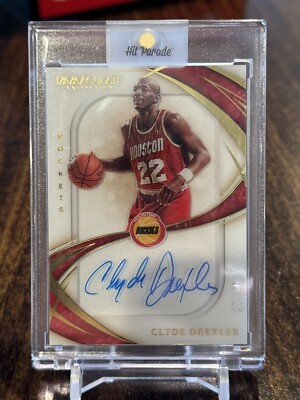 2019-20 Panini Immaculate Collection Clyde Drexler  Auto /49 Hall Of Famer