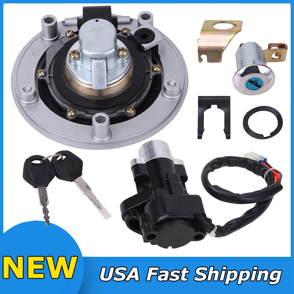 Ignition Switch Lock Gas Key Set Fit for Suzuki GSX-R GSXR600/750 2004-2015 - Изображение 2 из 4