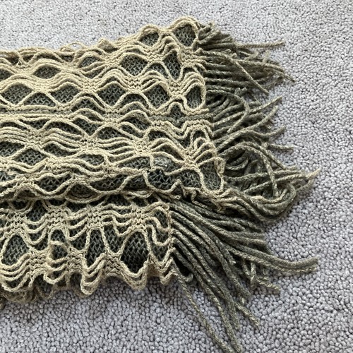 WOMAN’S BOHO LAYERED CROCHETED FRINGE INFINITY SCARF 54” | eBay