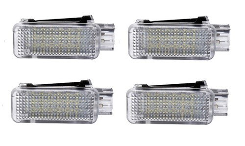 Passend für Audi A6 4F LED Einstiegsleuchte Umfeldbeleuchtung Leuchten Türen 4x - 第 1/3 張圖片