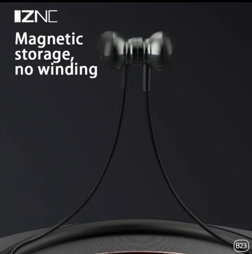Auriculares magnéticos de diadema inalámbricos Bluetooth 5.2 manos libres - Imagen 5 de 7