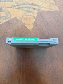 AUTHENTIC! Adventure Island (NES, 1988) Cleaned, Tested, Working. Very Nice!