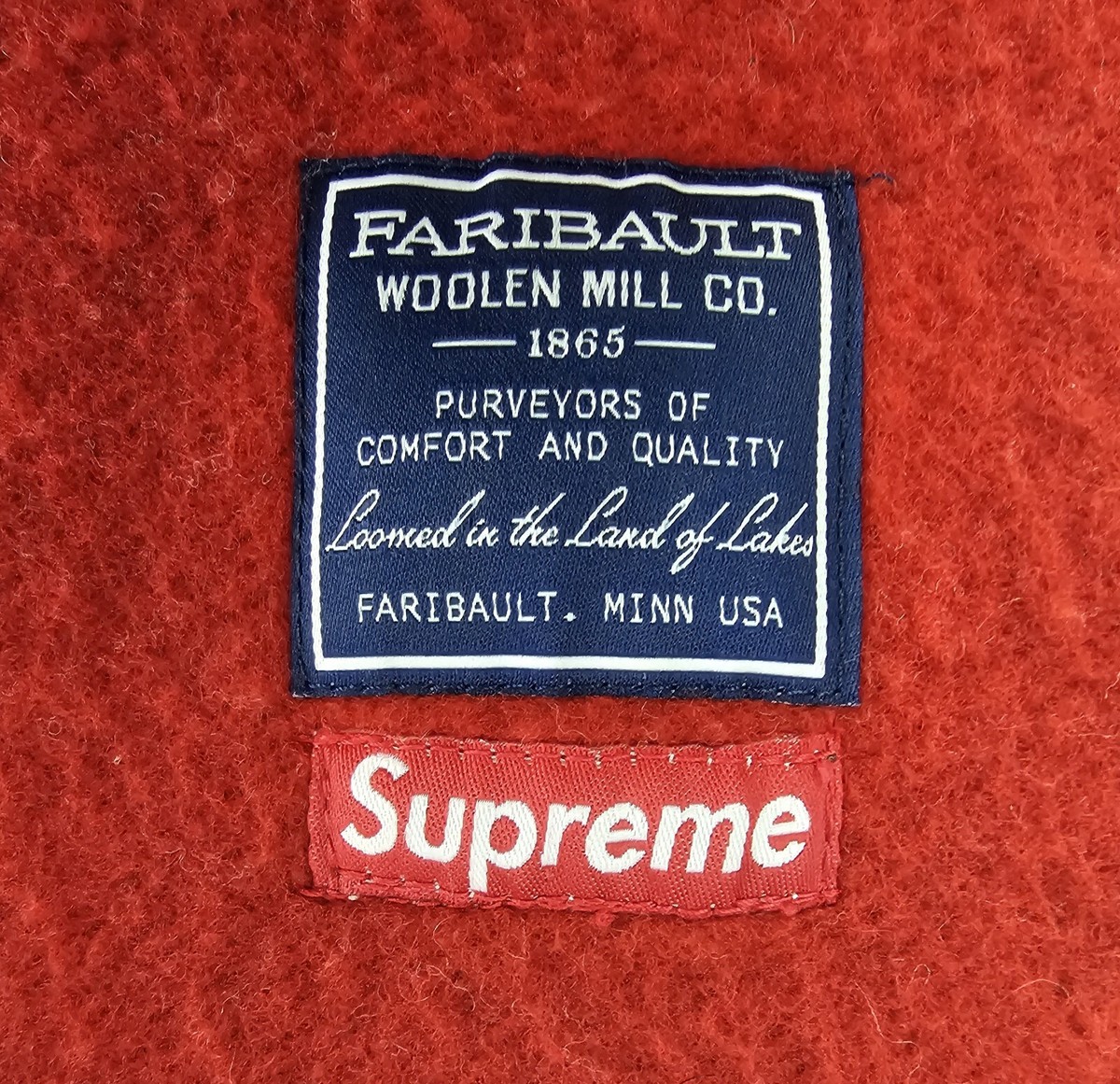 アウトドア寝具 Supreme x Faribault Woolen Mill Kate Supreme Faribault Woolen Mill Kate Moss Throw Blanket (FW24
