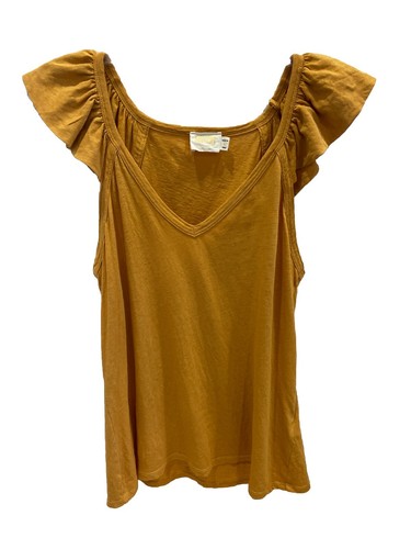 NATION LTD Aven Cami Tank Top – Saffron Size Large–