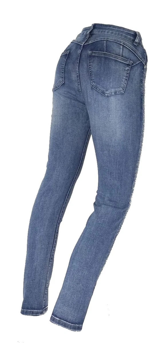 Pantaloni denim shop molto aderenti