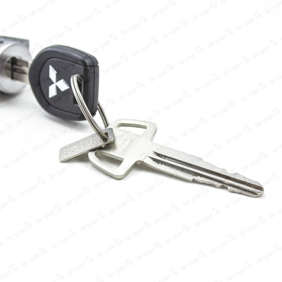 Llave de cerradura de cilindro de puerta del conductor delantero genuina Mitsubishi Lancer Outlander 6370B021 Foto 4 de 4