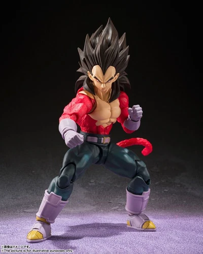 Dragon Ball GT Super Saiyan Super 4 Vegeta Mobile Handheld Model Toy - Bild 3 von 20