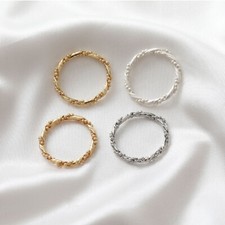 6pcs Round Ring Charm,Gold/Silver Geometric Hoop Circle Pendant,Earring Charm