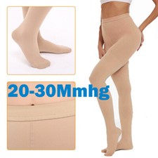 20-30mmHG Relief Panty hose Compression Stockings,Waist High Pantyhose,Close Toe