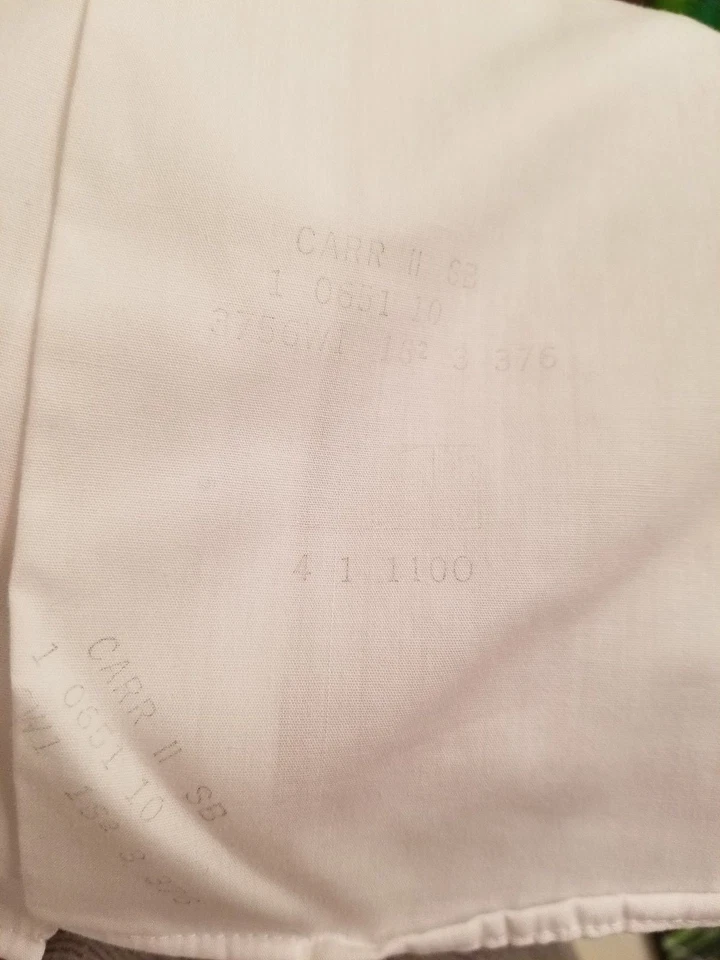 Manhattan Torque Mens Shirt Size 16 White - Image 4 of 4