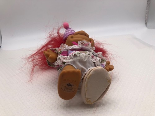 Vintage Russ Happy Birthday Troll Doll - Picture 5 of 6