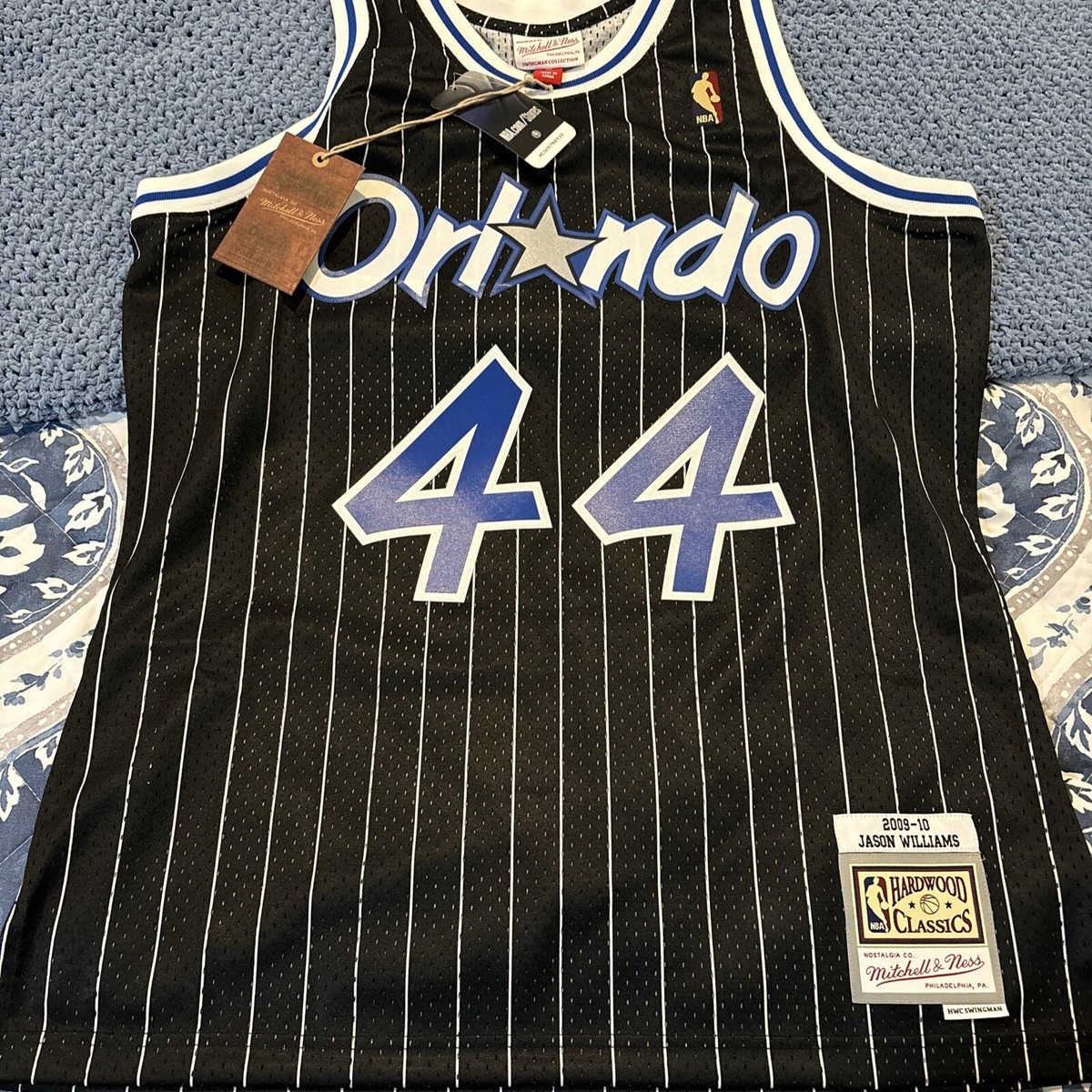 Jason Williams Mitchell & Ness Authtenic Signed Jersey JSA