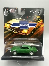 M2 Machines CHASE 1 Of 750  R79 Green 1968 CAMARO SS 350