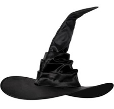 NEW Halloween Costume Womens Girls Witch Witches Hat Accessory Adjustable OSFA