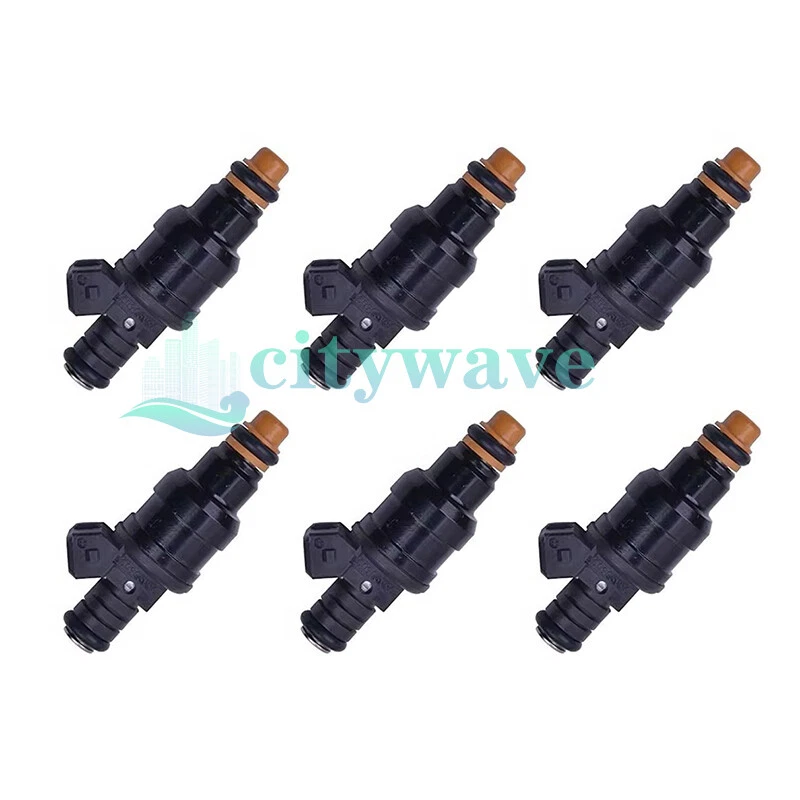 Juego 6 x 310cc 30LB Inyectores de Combustible Ajuste Ancho Bosch Chevy GMC V6 3.8L 2.8L Turbo Foto 2 de 4