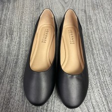 Journee Collection Black Flats. Size 10