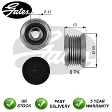 Alternator Pulley Gates Fits 911 Boxster 718 Boxster Cayman Ducato Daily