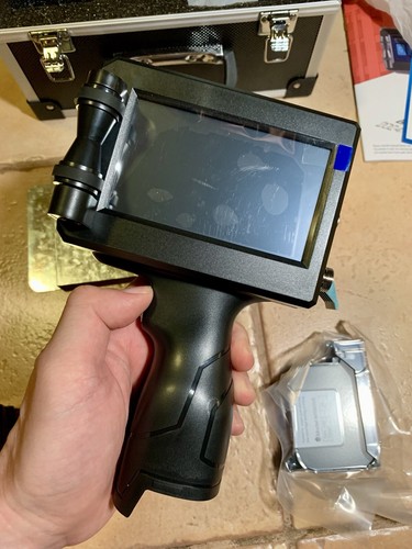 Handheld Inkjet Printer: Text, Date, QR Code, Barcode, Logo, Symbol, Table, ... - Picture 10 of 24