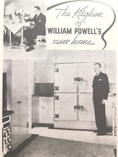 Pabco Inlaid Linoleum Somerville NJ Actor William Powell Vintage Print Ad 1936