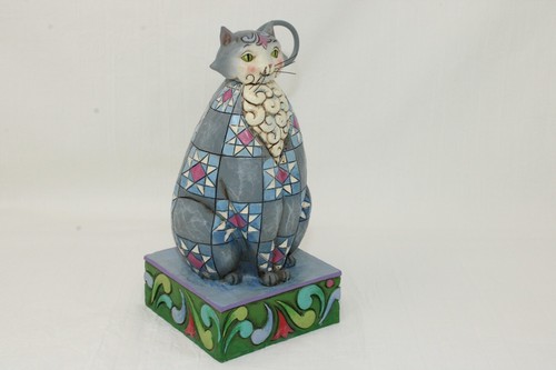 2011 JIM SHORE Heartwood Creek Kitty Cat "Knightly" #4025834, 6.25" Tall EPOC - Imagen 8 de 9