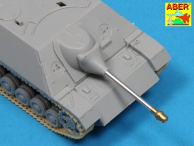 MW22 ABER MODELS 72L52 GERMAN 75MM PAK 39/L/48 GUN BARREL FOR JAGDPANZER   for
