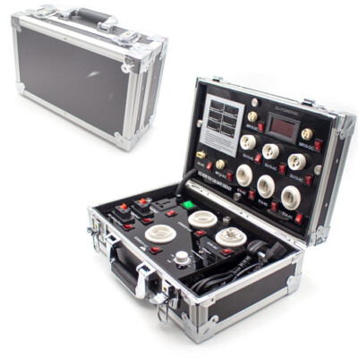 Portable LED Demo Case LED Lighting Display Test Box 3521-7P LED Show Case
