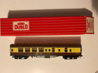 HORNBY DUBLO OO GAUGE 4051 WR CORRIDOR COACH BRAKE 2ND W34290 2 or 3 RAIL